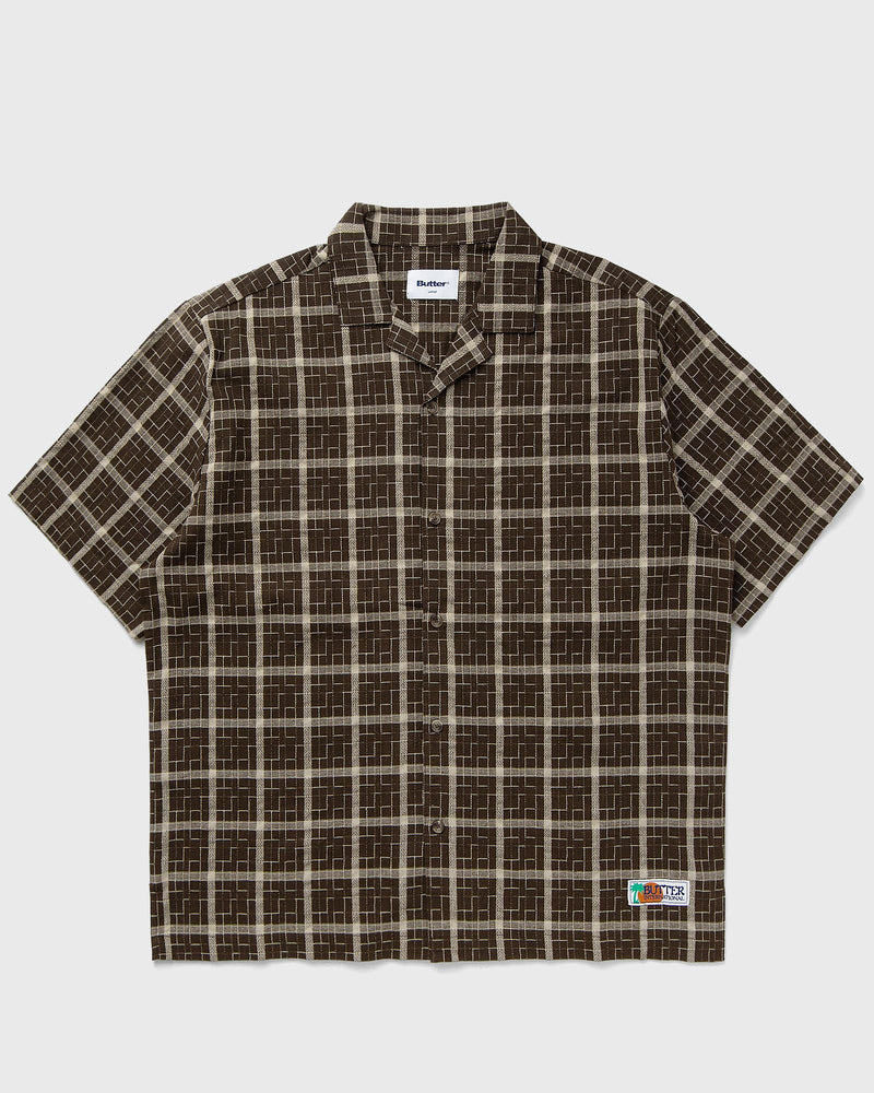 Butter Goods Vacation S/S Shirt Brown