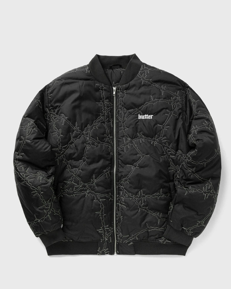 Butter Goods Wired Bomber Jacket Black