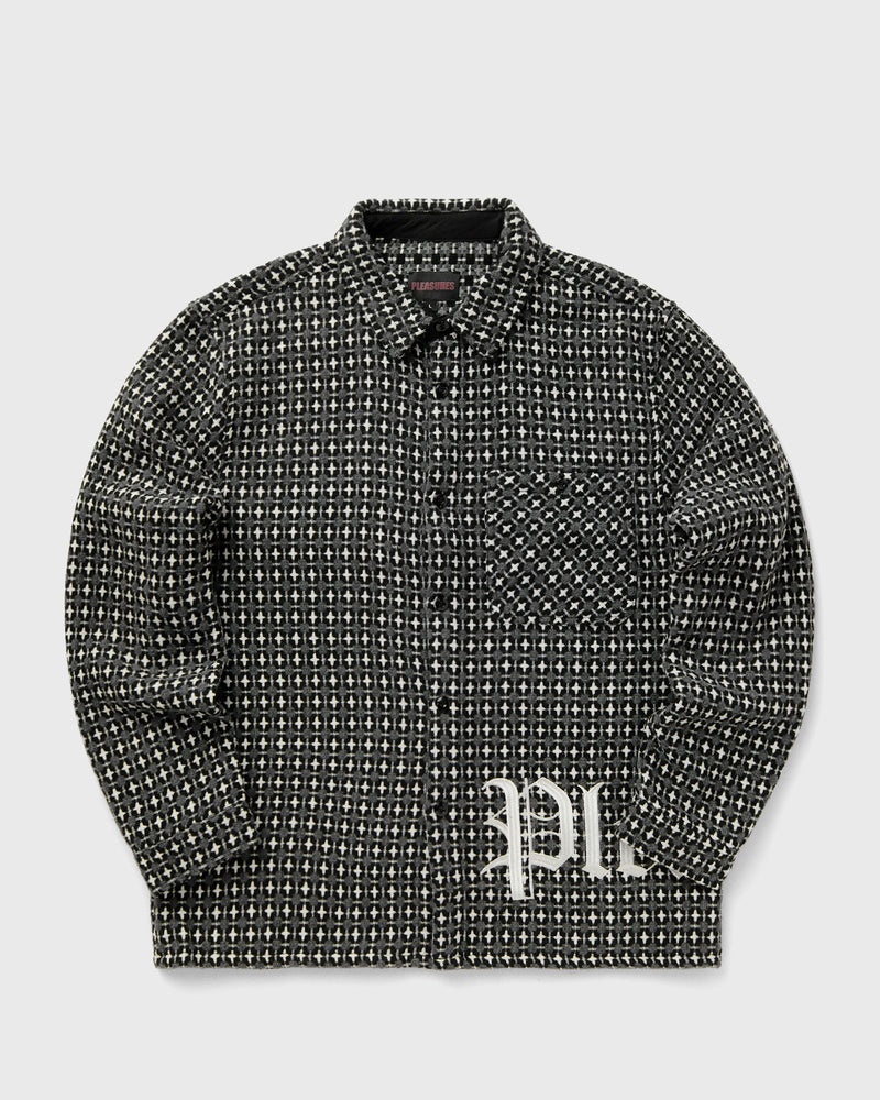 Pleasures Cross Work Shirt Grey