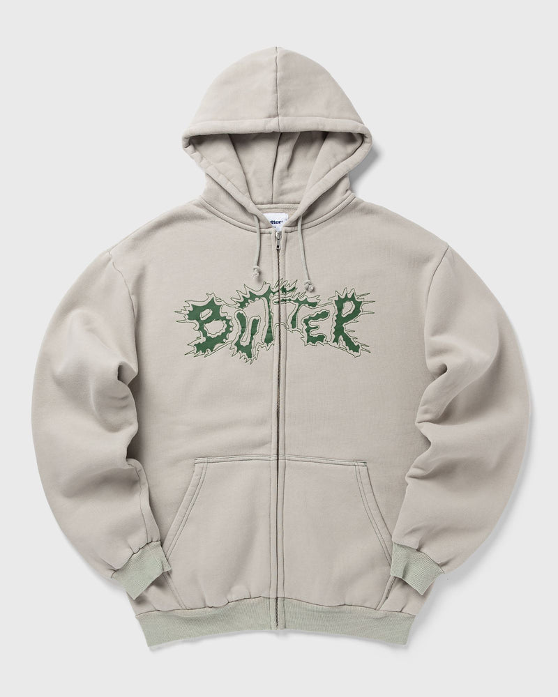 Butter Goods Eruption Zip-Thru Hood Grey