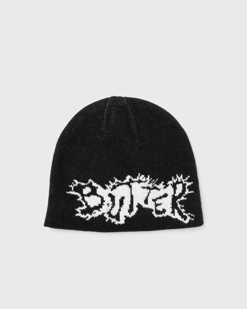 Butter Goods Eruption Skully Beanie Black