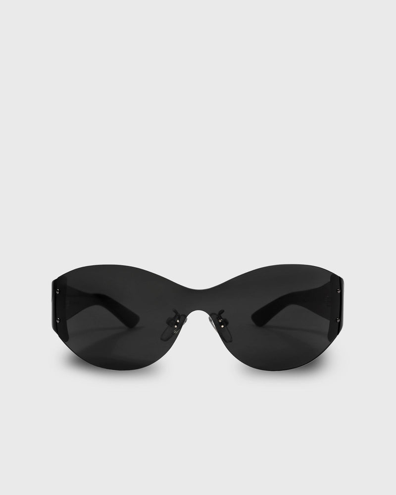 Pleasures Bona Wrap Sunglasses Black
