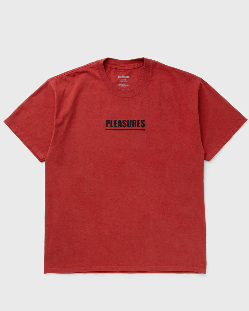Pleasures Scripture T-Shirt Red