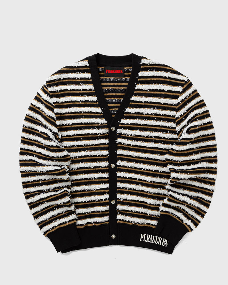 Pleasures Endless Cardigan Brown|white