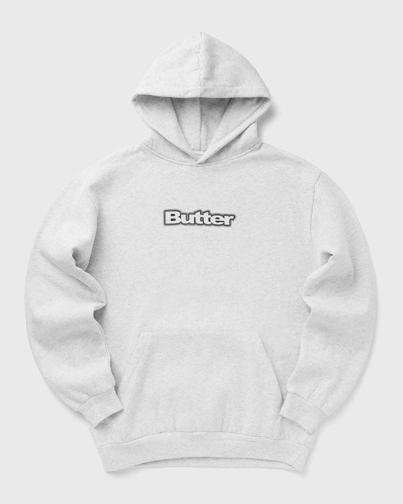 Butter Goods Radiant Logo Pullover Hood Grey