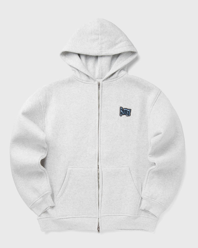 Butter Goods Pile Lined Zip-Thru Hood Beige