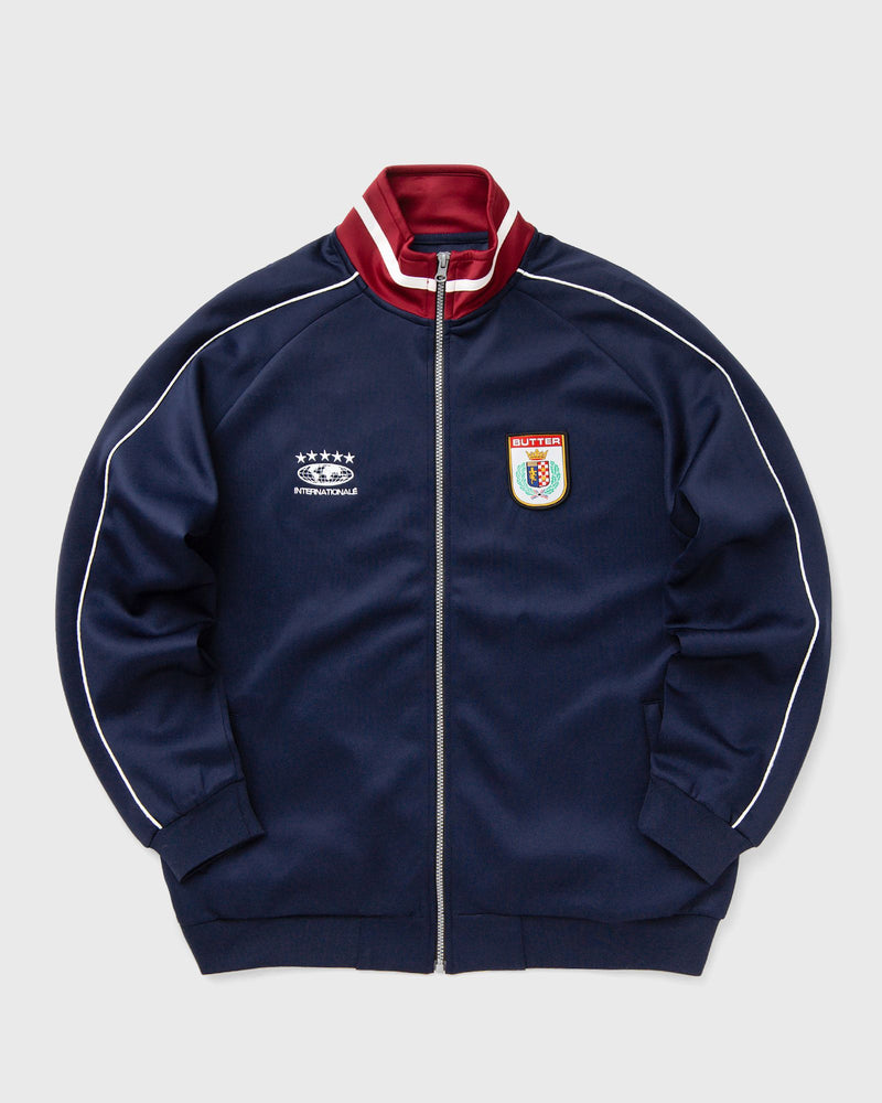 Butter Goods Internationale Track Jacket Blue