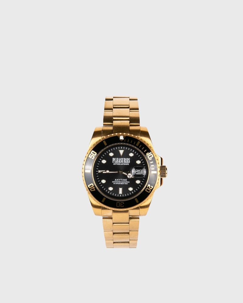 Pleasures Anytime Watch (Gold/Black)