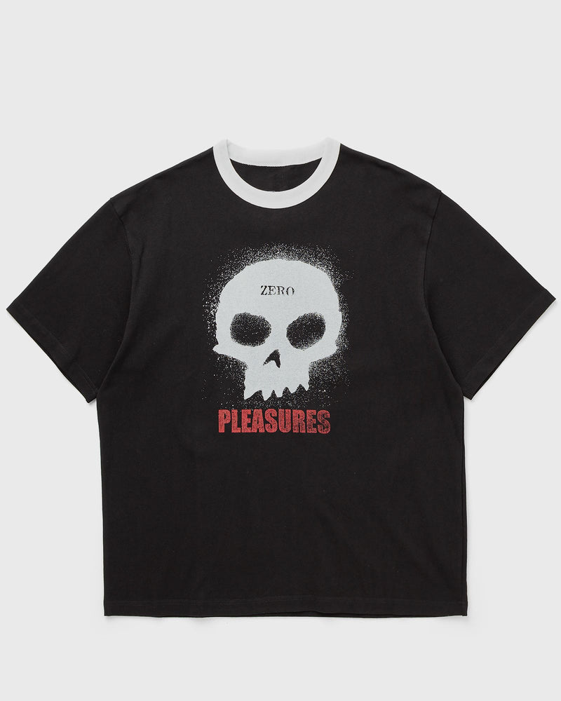 Pleasures X Zero Single Skull Heavyweight Shirt Black