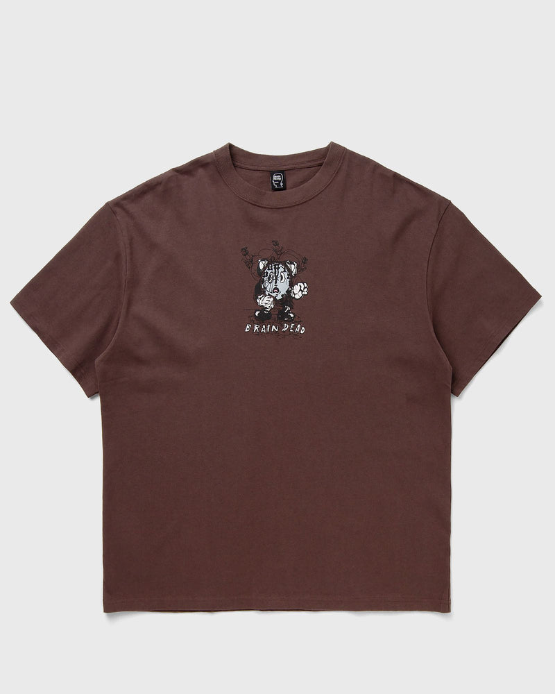 Brain Dead Time Is Nigh Tee Red