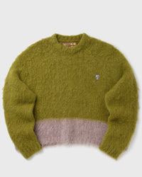 Brain Dead Super Hairy Boxy Knit Sweater Green