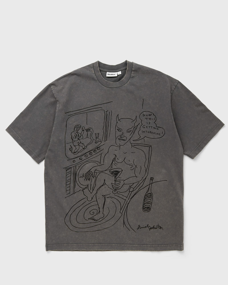 Butter Goods X Daniel Johnston Satan Tee Black