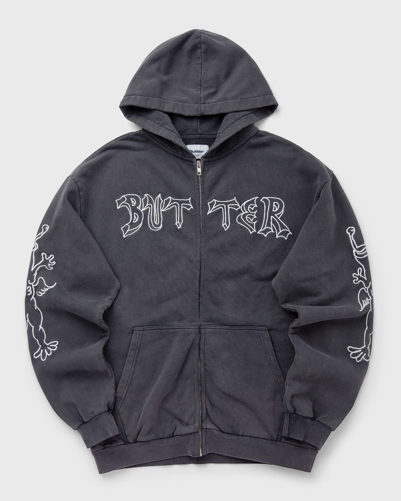 Butter Goods X Daniel Johnston Thirteen Zip-Thru Hood Blue