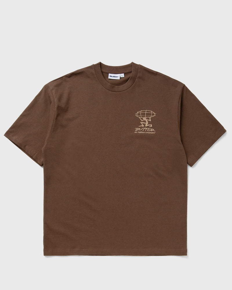 Butter Goods Terrain Tee Brown