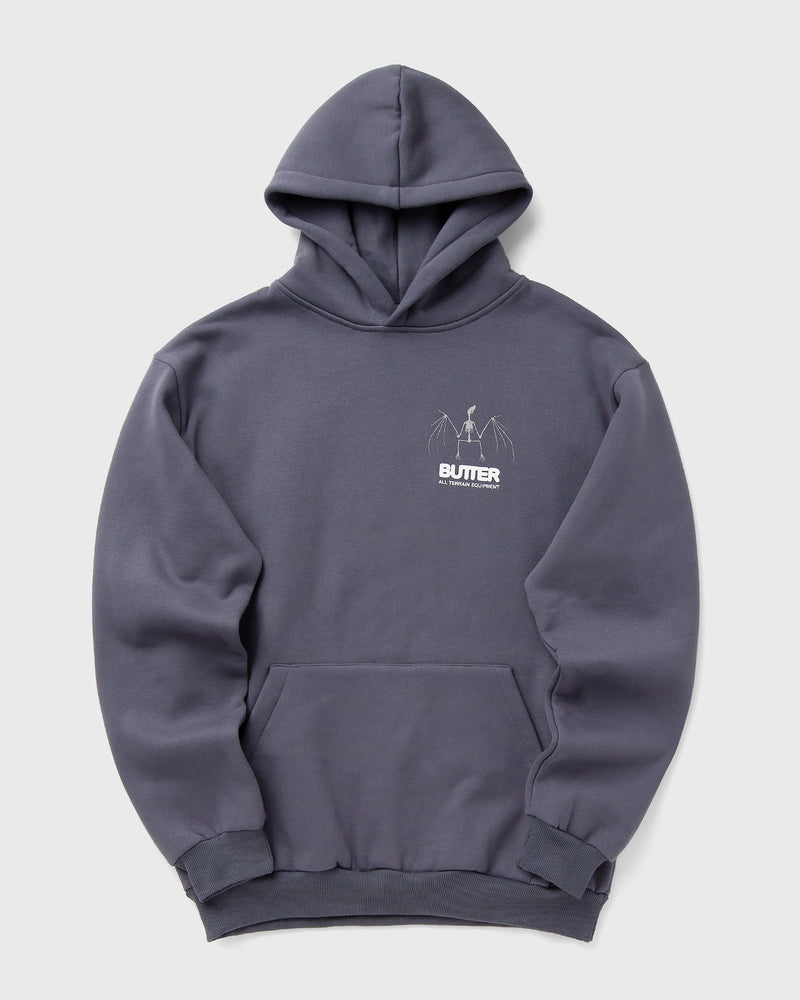 Butter Goods Nocturnal Pullover Hood Grey