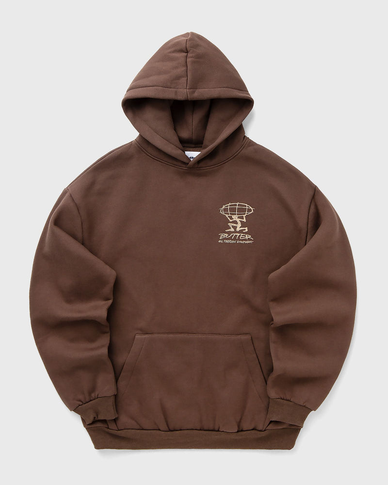 Butter Goods Terrain Pullover Hood Brown