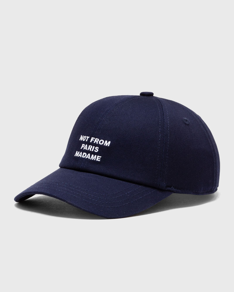 Drôle de Monsieur LA Casquette Slogan Blue
