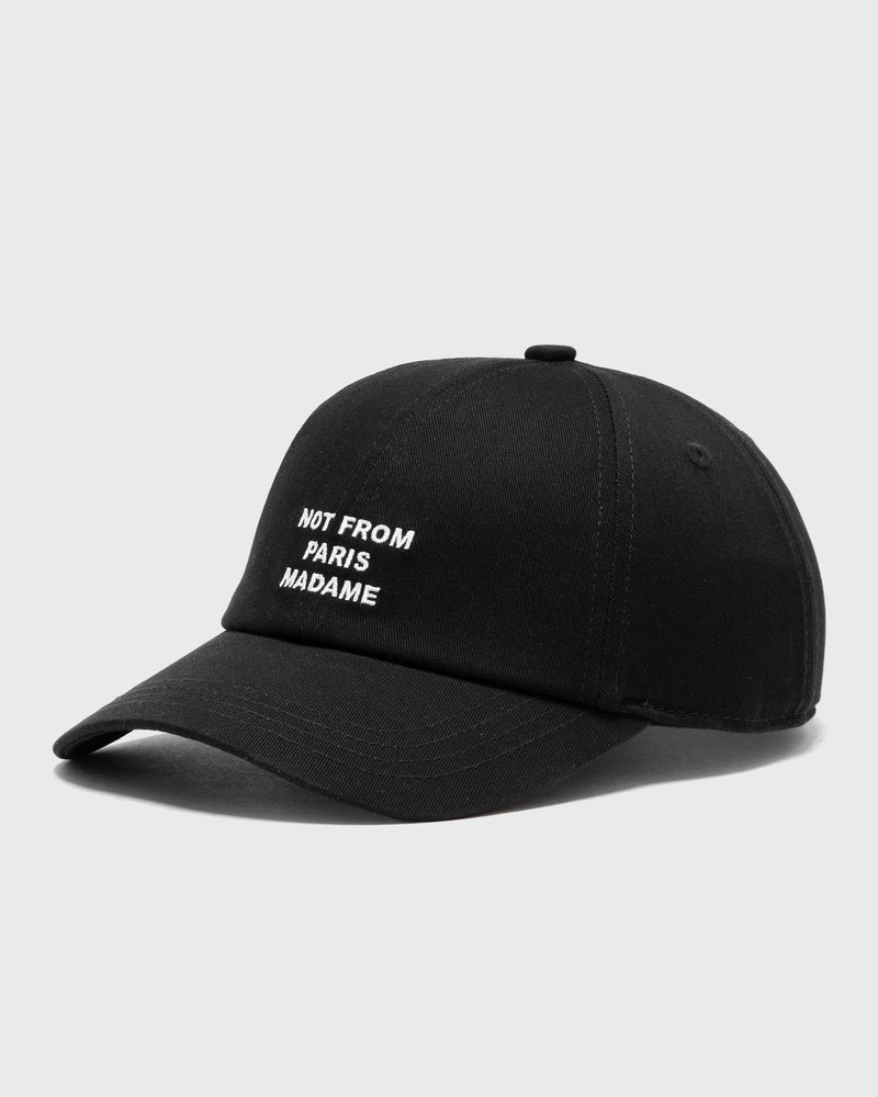 Drôle de Monsieur LA Casquette Slogan Black