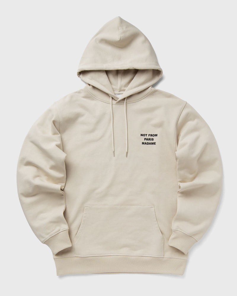 Drôle de Monsieur le Hoodie Slogan Beige