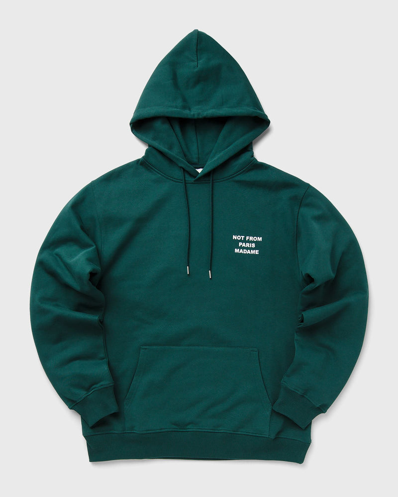 Drôle de Monsieur le Hoodie Slogan Green