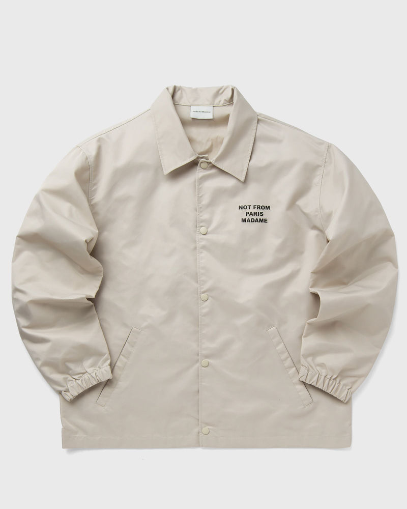 Drôle de Monsieur LA Veste Slogan Beige