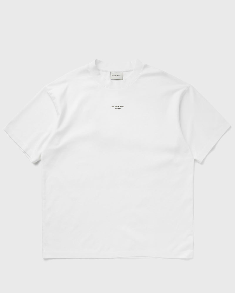 Drôle de Monsieur le Tee Slogan Classique White