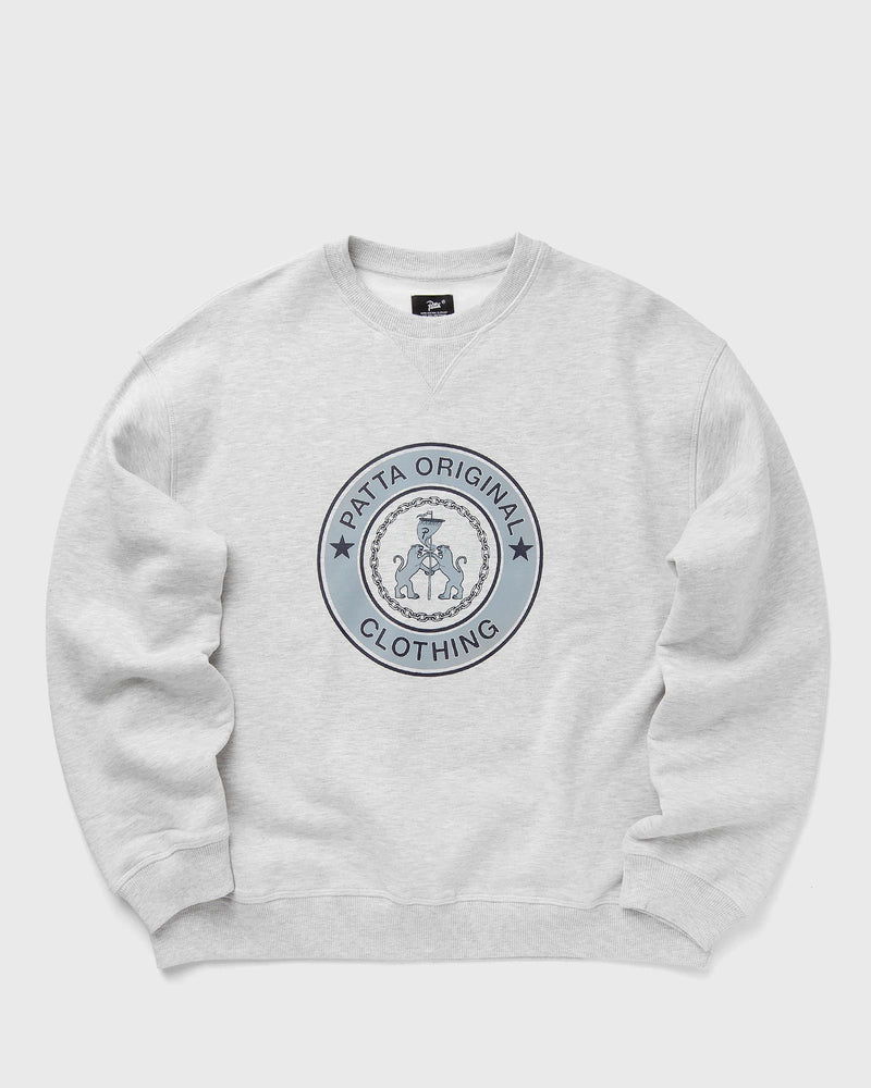 Patta Marina Crewneck Sweater (Pt) Grey