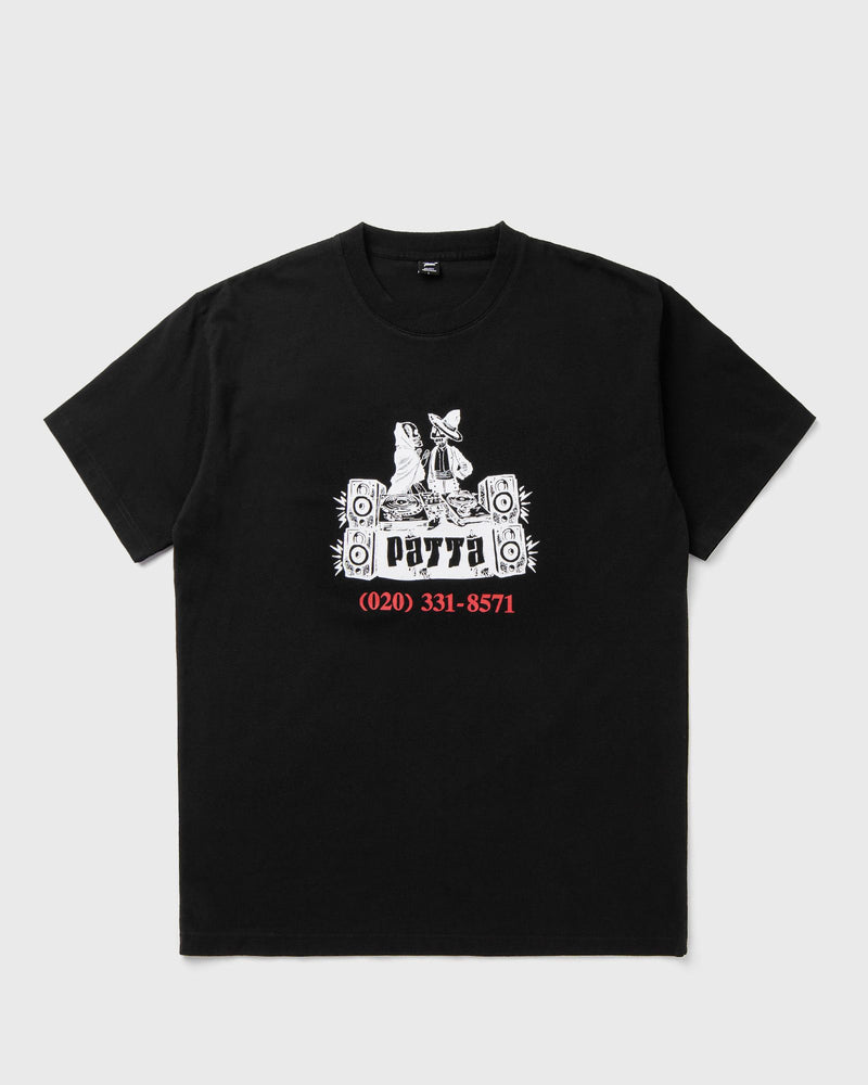 Patta Dj Skully T-Shirt Black