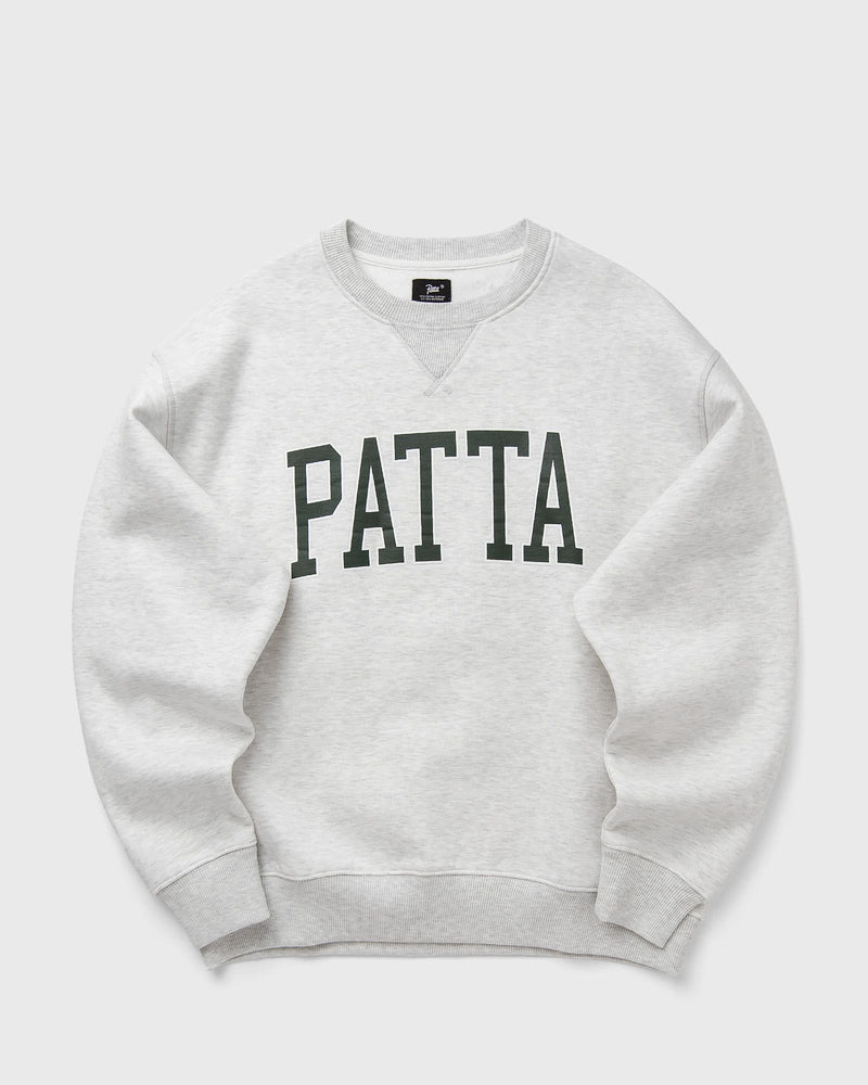 Patta Arc Logo Crewneck Sweater Grey