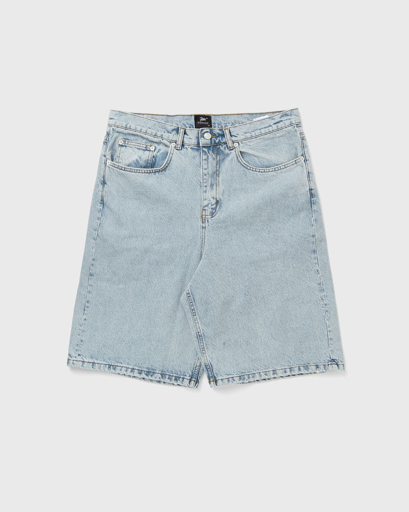 Patta Light Wash Denim Shorts Blue