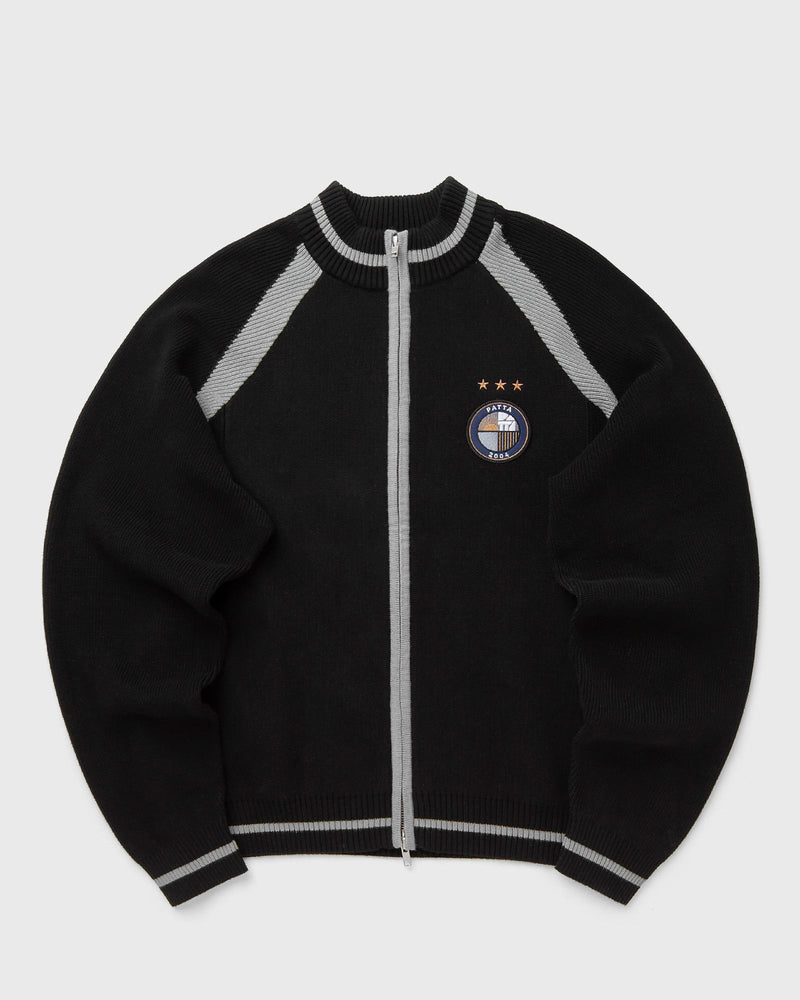 Patta Track Top Cardigan Black