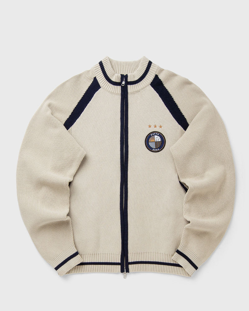 Patta Track Top Cardigan Grey