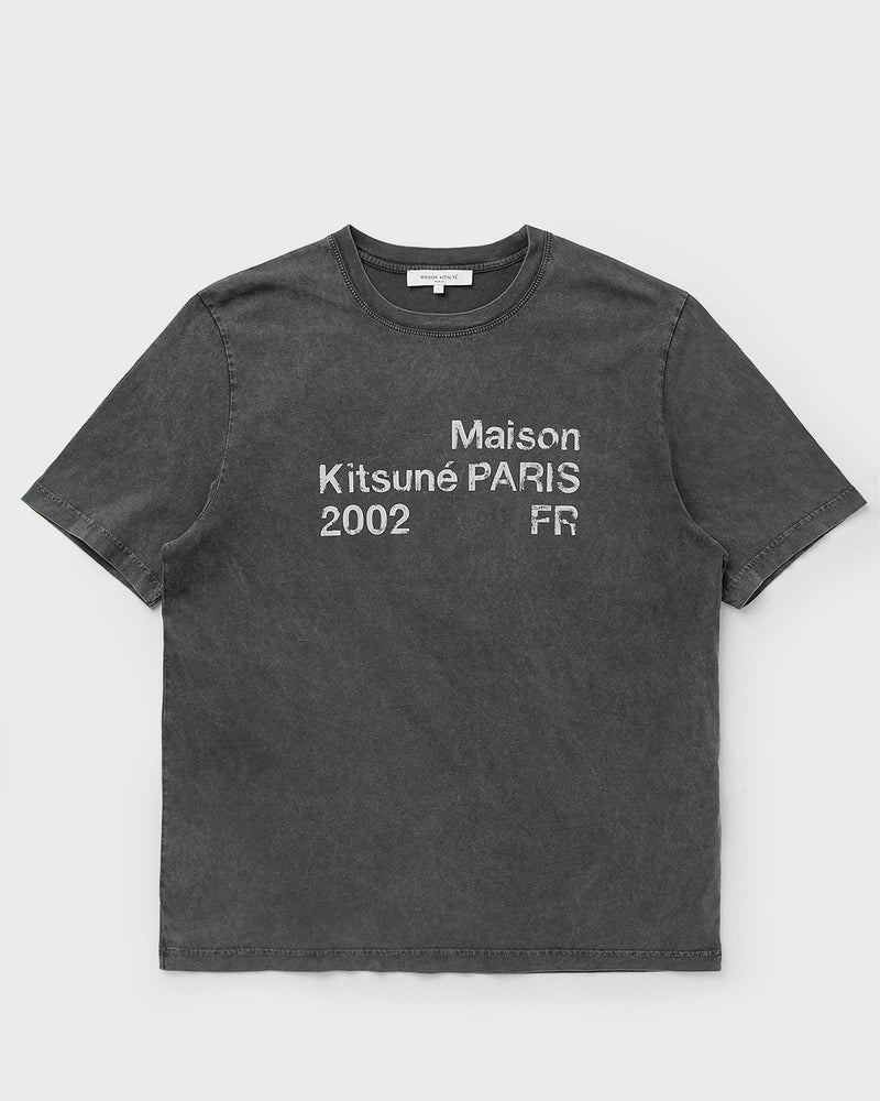 Maison Kitsune 2002 Faded Comfort Tee-Shirt Black