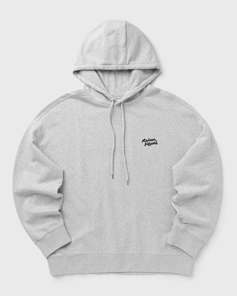 Maison Kitsune Handwriting Oversize Hoodie Grey