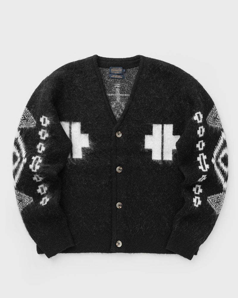 Pendleton Mohair Cardigan Black