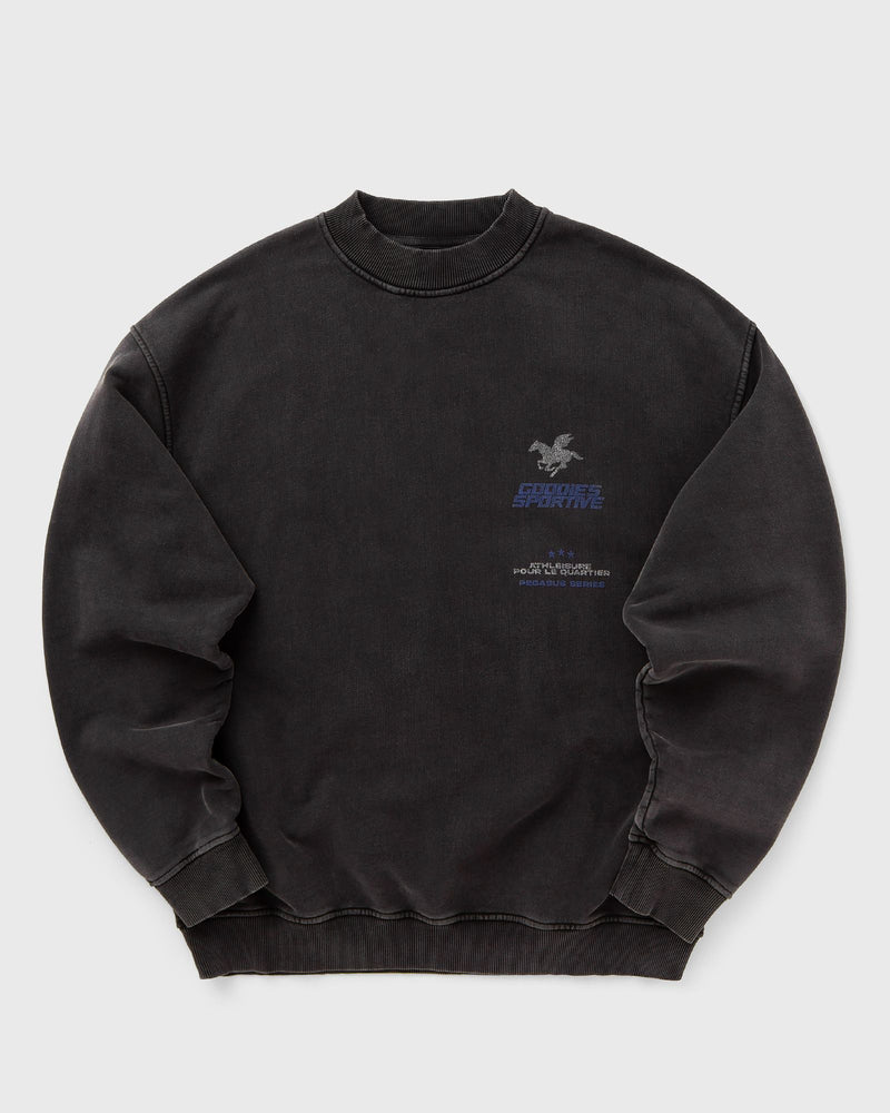 Goodies Sportive Pegasus Series Fadeout Crewneck Black