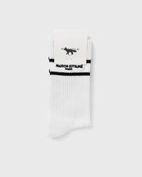 Maison Kitsune Paris Sporty Socks White