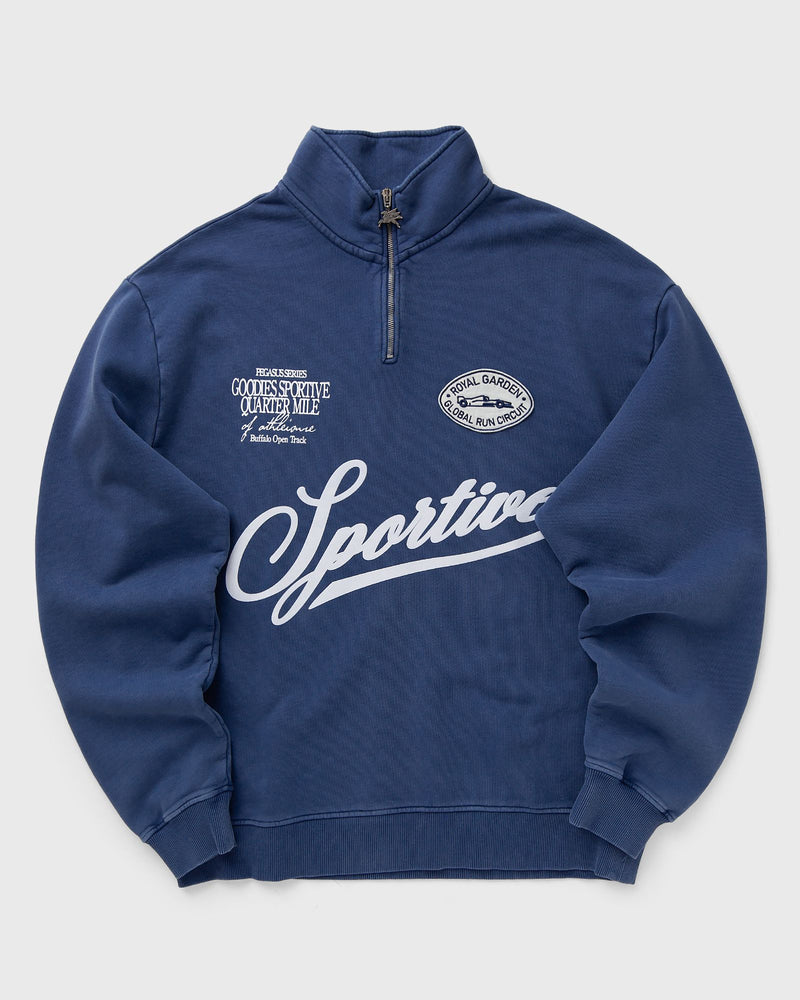 Goodies Sportive Royal Garden Halfzipper Blue