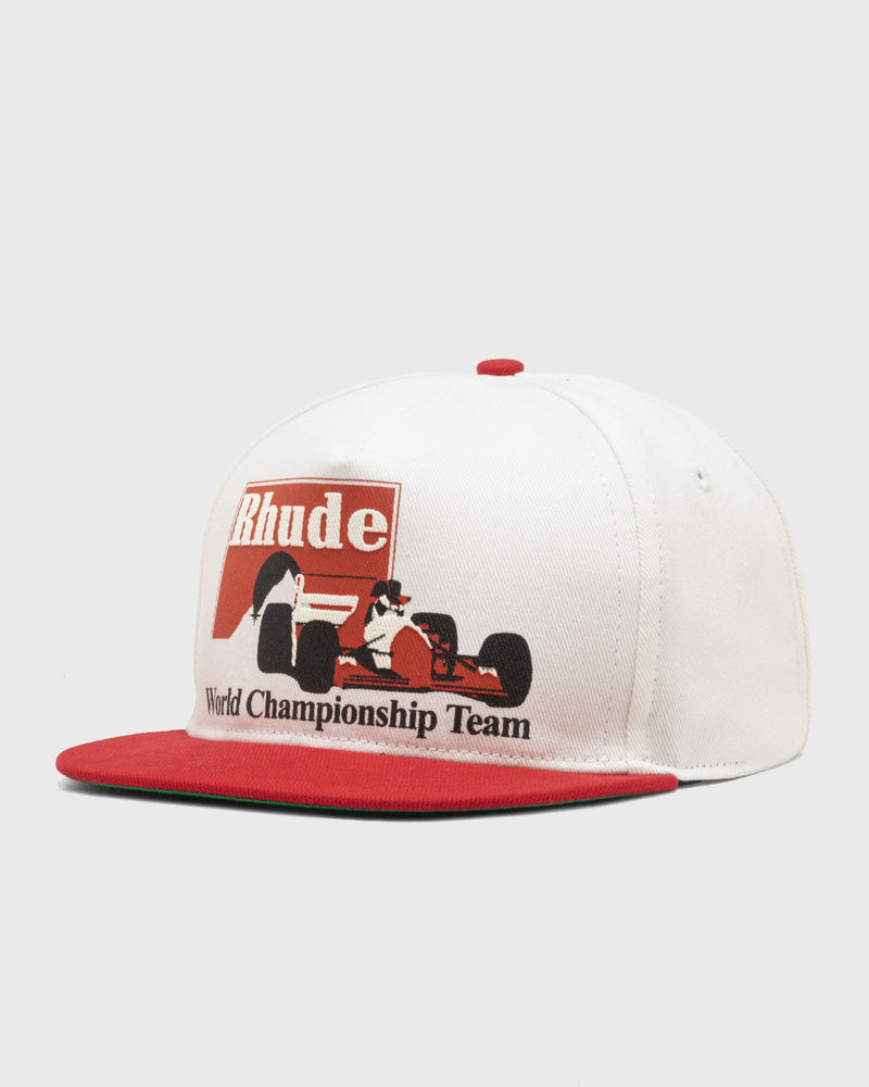 Rhude Trophy Racing Hat Red|white