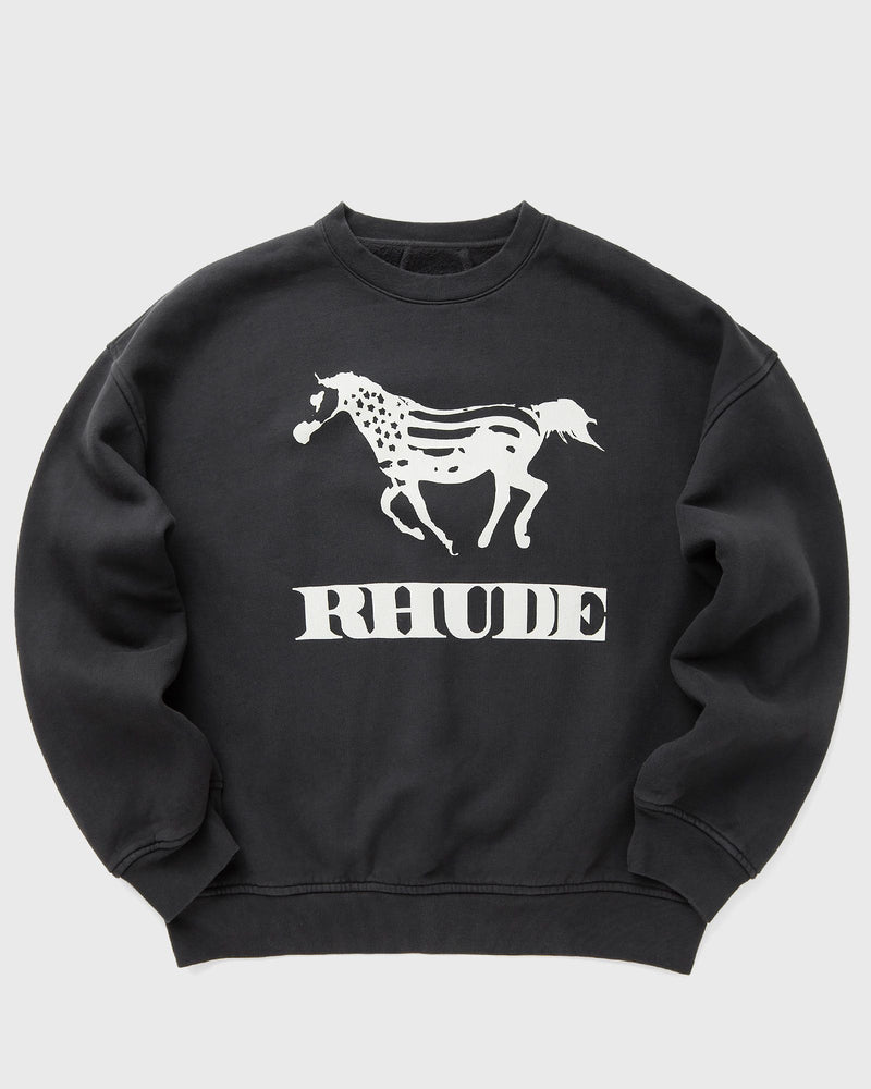 Rhude Dinero Crewneck Black