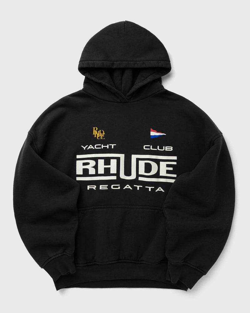 Rhude Regatta Club Hoodie Black