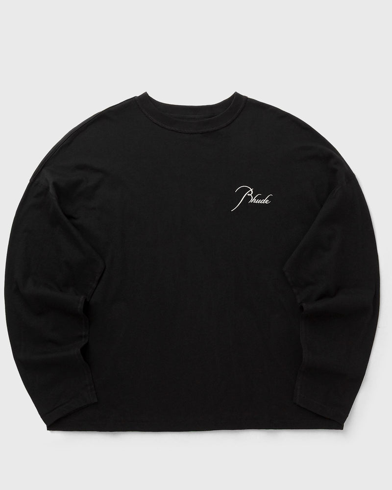 Rhude Classique Reverse Ls Tee Black