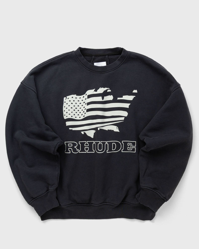 Rhude Banner Crewneck Black