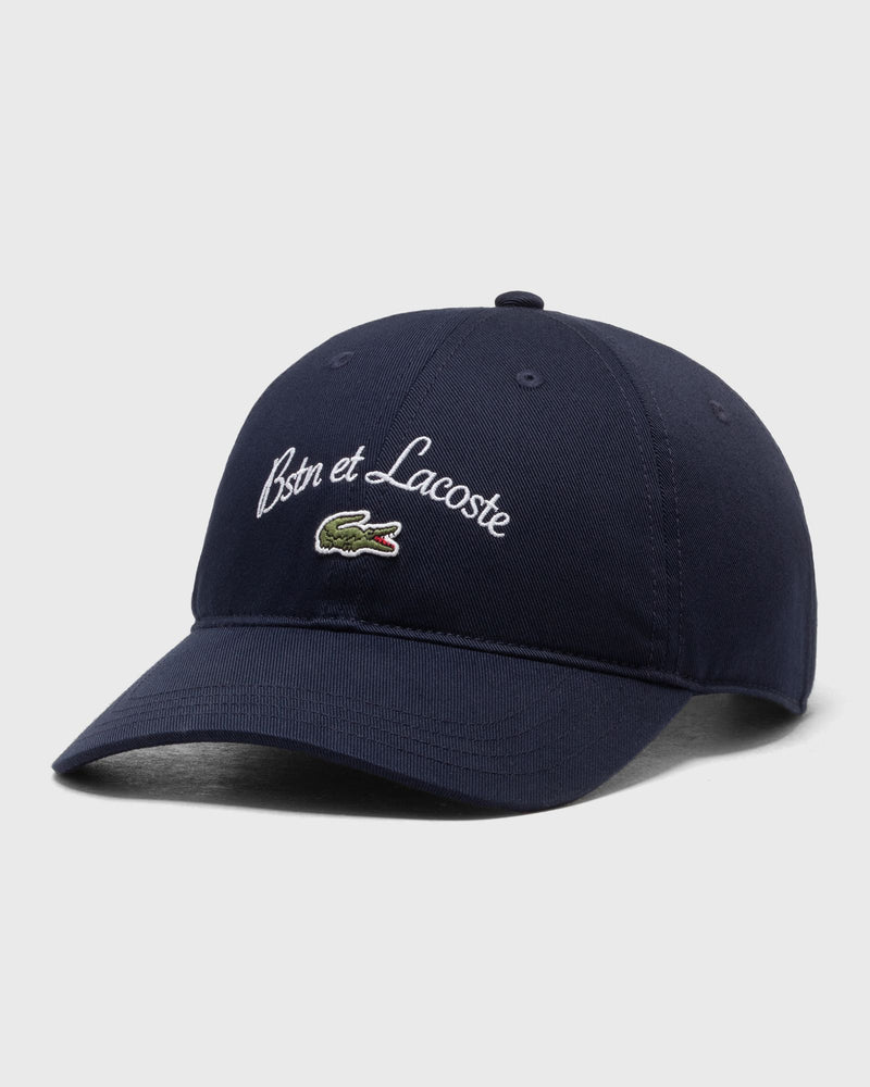 Lacoste X Bstn Cotton Twill Cap \'10TH Anniversary‘ Blue