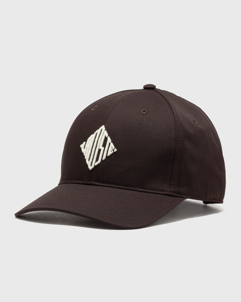 Lacoste Embroidered Cotton Twill Cap Brown
