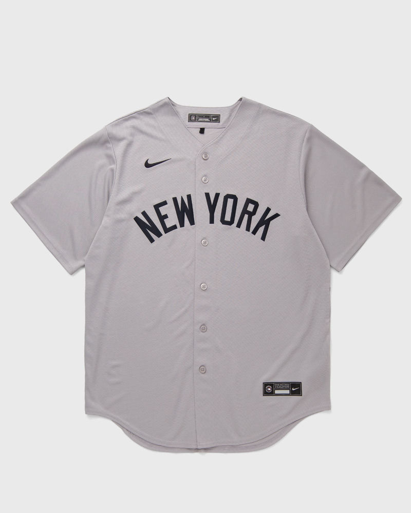 Nike MLB New York Yankees Replica Road Jersey Grey