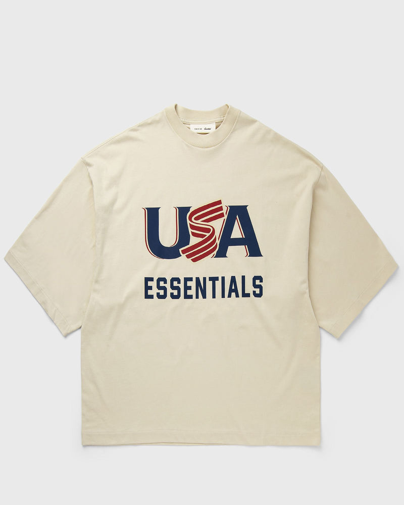 Fear of God Essentials Us Baseball Merch Tee White