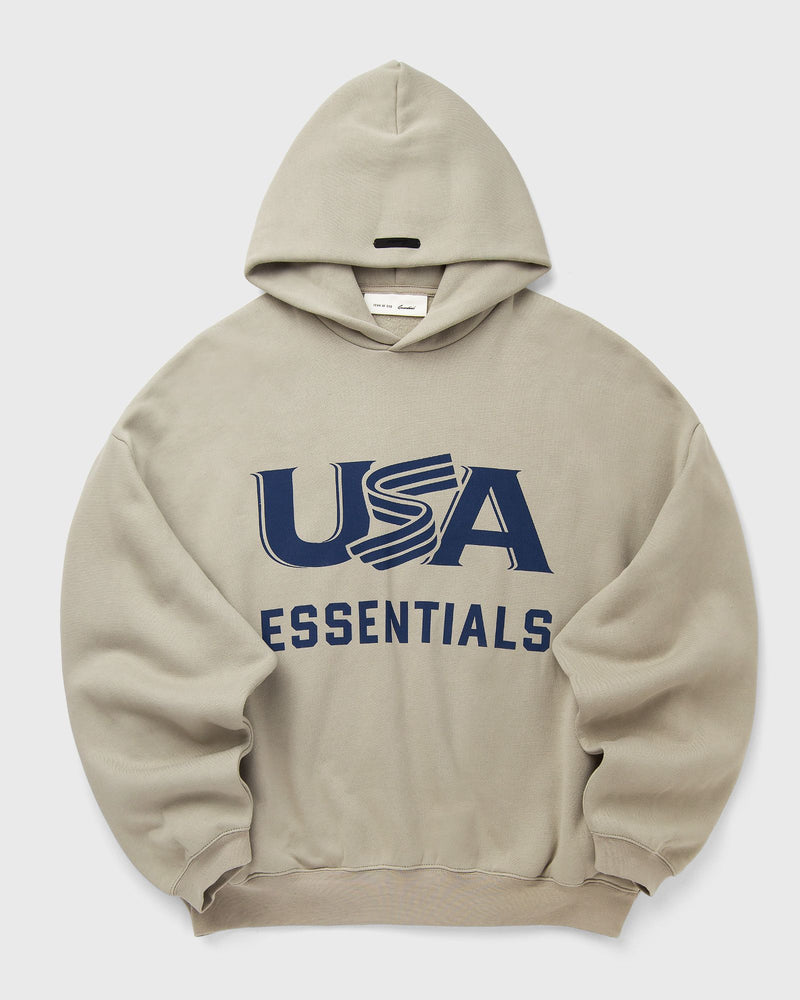 Fear of God Essentials Us Baseball Sport Hoodie Brown