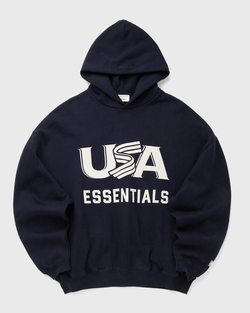 Fear of God Essentials Us Baseball Sport Hoodie Blue