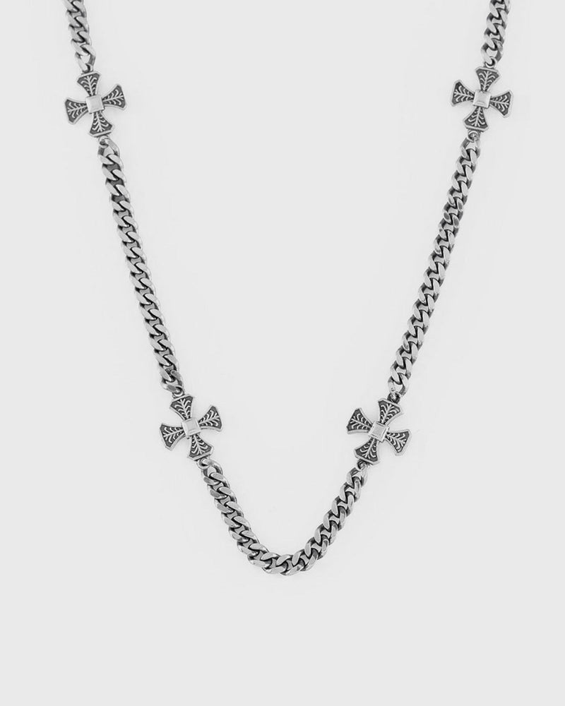 Serge Denimes Silver Clement Chain